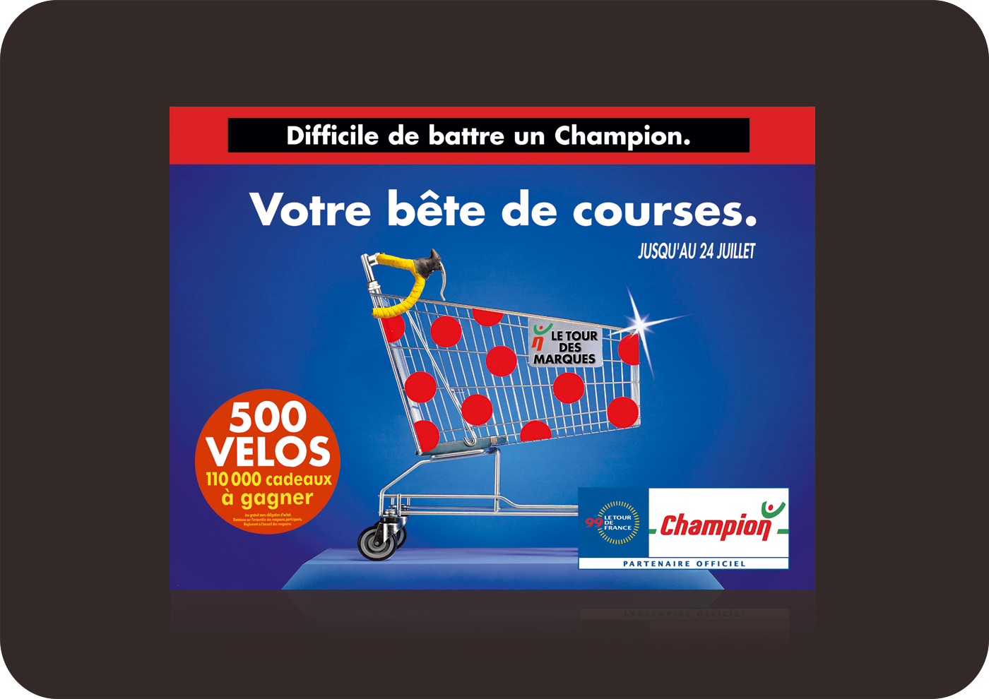 Affichage Champion